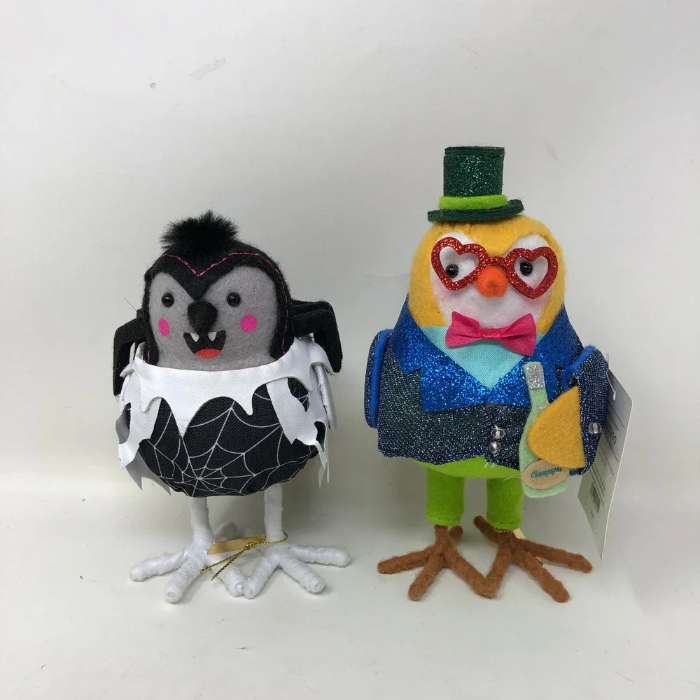 Target Featherly Friends Bird Lot of 5 Mepak Dazzle Rime Ballyhoo Skitter